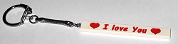 Zeige Details für 1 x 8  -  Fliese - I Love You Bild von 1 x 8  -  Fliese - I Love You