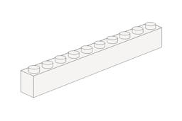 Zeige Details für 1 x 10 - Weiß Bild von 1 x 10 - Weiß