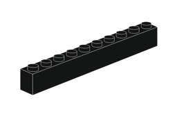 Zeige Details für 1 x 10 - Schwarz Bild von 1 x 10 - Schwarz