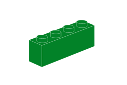 Zeige Details für 1 x 4 - Grün Bild von 1 x 4 - Grün