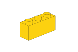 Zeige Details für 1 x 3 - Gelb Bild von 1 x 3 - Gelb