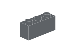 Zeige Details für 1 x 3 - Dunkelgrau Bild von 1 x 3 - Dunkelgrau