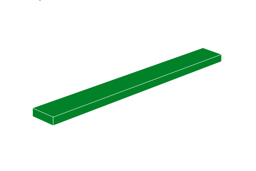 Zeige Details für 1 x 8 - Fliese Green Bild von 1 x 8 - Fliese Green