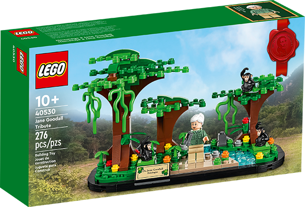 Gamintojo LEGO Set Hommage an Jane Goodall 40530 nuotrauka