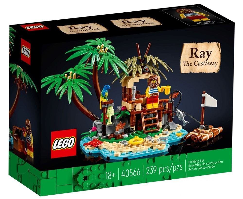 Зображення з  LEGO Set 40566 Ray der Schiffbrüchige - Cast Away