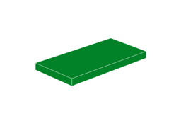 Zeige Details für 2x4 - Fliese Grün Bild von 2x4 - Fliese Grün