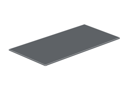 Zeige Details für 8 x 16 - Fliese Dunkelgrau Bild von 8 x 16 - Fliese Dunkelgrau