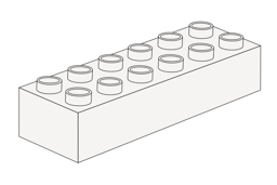 Zeige Details für 2x6 Noppen Steine Bild von 2x6 Noppen Steine