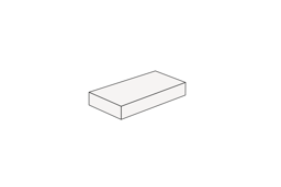 Zeige Details für 1 x 2 - Fliese Weiß Bild von 1 x 2 - Fliese Weiß