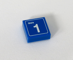 Zeige Details für 1 x 1 - Fliese - Gleis 1 Bild von 1 x 1 - Fliese - Gleis 1