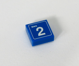 Zeige Details für 1 x 1 - Fliese - Gleis 2 Bild von 1 x 1 - Fliese - Gleis 2