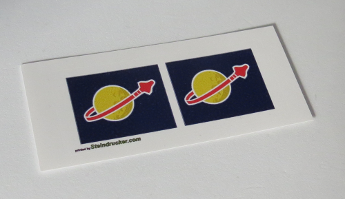 Kép a Sticker Lego Classic Space Flag