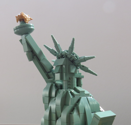 Zeige Details für Statue of Liberty Face for Lego 21042 Bild von Statue of Liberty Face for Lego 21042