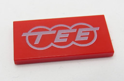 Zeige Details für Train 2 x 4 - Fliese Red Bild von Train 2 x 4 - Fliese Red