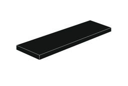 Zeige Details für 2 x 6 - Fliese Black Bild von 2 x 6 - Fliese Black