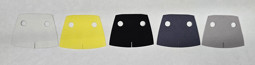 Farbige Papierformen mit Loch Bild von Trench Coat for Minifigure