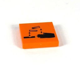 Zeige Details für 2 x 2 - Fliese Ätzend Bild von 2 x 2 - Fliese Ätzend