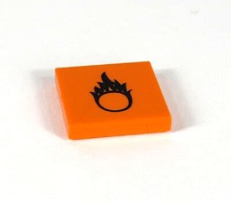 Zeige Details für 2 x 2 - Fliese Brandfordernd Bild von 2 x 2 - Fliese Brandfordernd