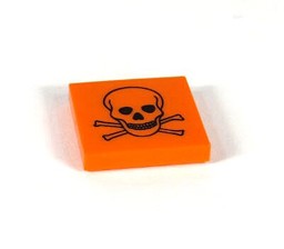 Zeige Details für 2 x 2 - Fliese Giftig Bild von 2 x 2 - Fliese Giftig