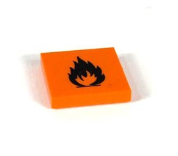 Zeige Details für 2 x 2 - Fliese Leicht entzündlich Bild von 2 x 2 - Fliese Leicht entzündlich