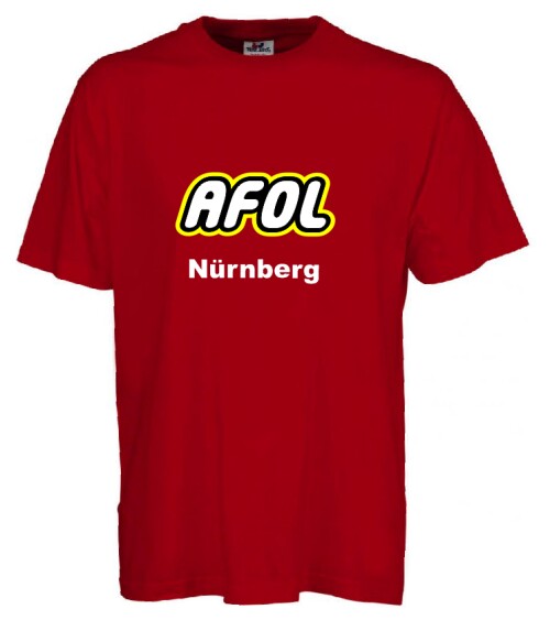 Resmi Afol T- Shirt Red