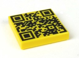 Zeige Details für 5 LEGO Fliesen QR Code Bild von 5 LEGO Fliesen QR Code