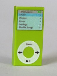 Zeige Details für 1 x 2 - Fliese Lime - MusikPlayer Bild von 1 x 2 - Fliese Lime - MusikPlayer