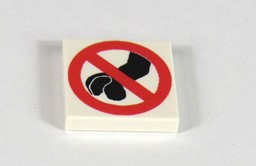 Zeige Details für 2 x 2 - Fliese White - nicht Berühren Bild von 2 x 2 - Fliese White - nicht Berühren