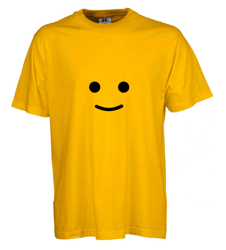 Afbeelding van Smilie T- Shirts Gelb