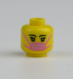Immagine relativa a Pink Mask Lady-Kopf 
