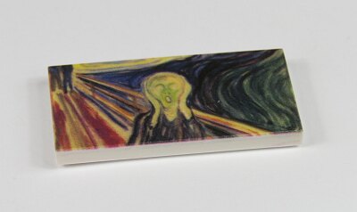 Ảnh của G016 / 2 x 4 - Fliese Gemälde Schrei
