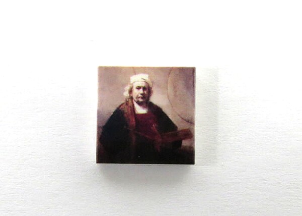 G071 / 2 x 2 - Fliese Gemälde Rembrandt의 그림