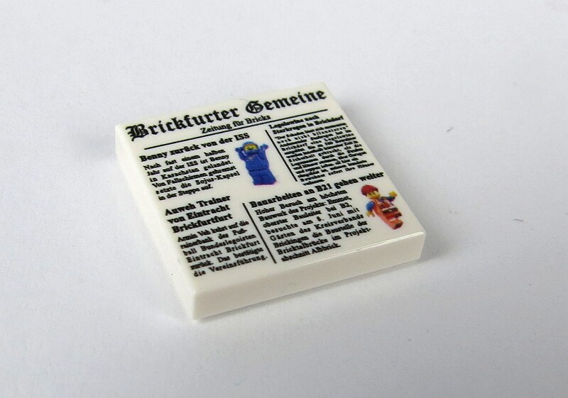 Resmi 2 x 2 - Fliese  - Brickfurter Zeitung