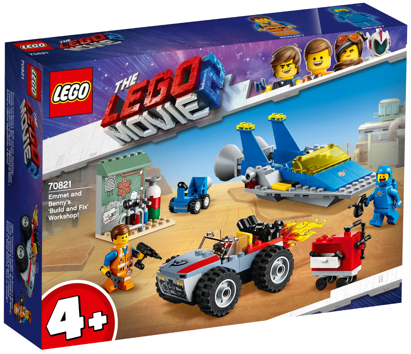 Resmi Lego 70821 Emmets und Bennys BAU - Space