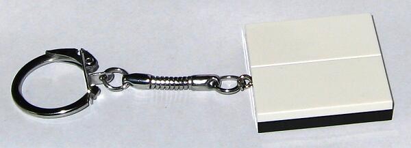 Kuva 4 x 4 - Schlüsselanhänger Black/White