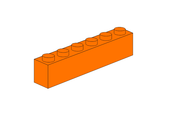 Obrázok výrobcu 1 x 6 - Orange