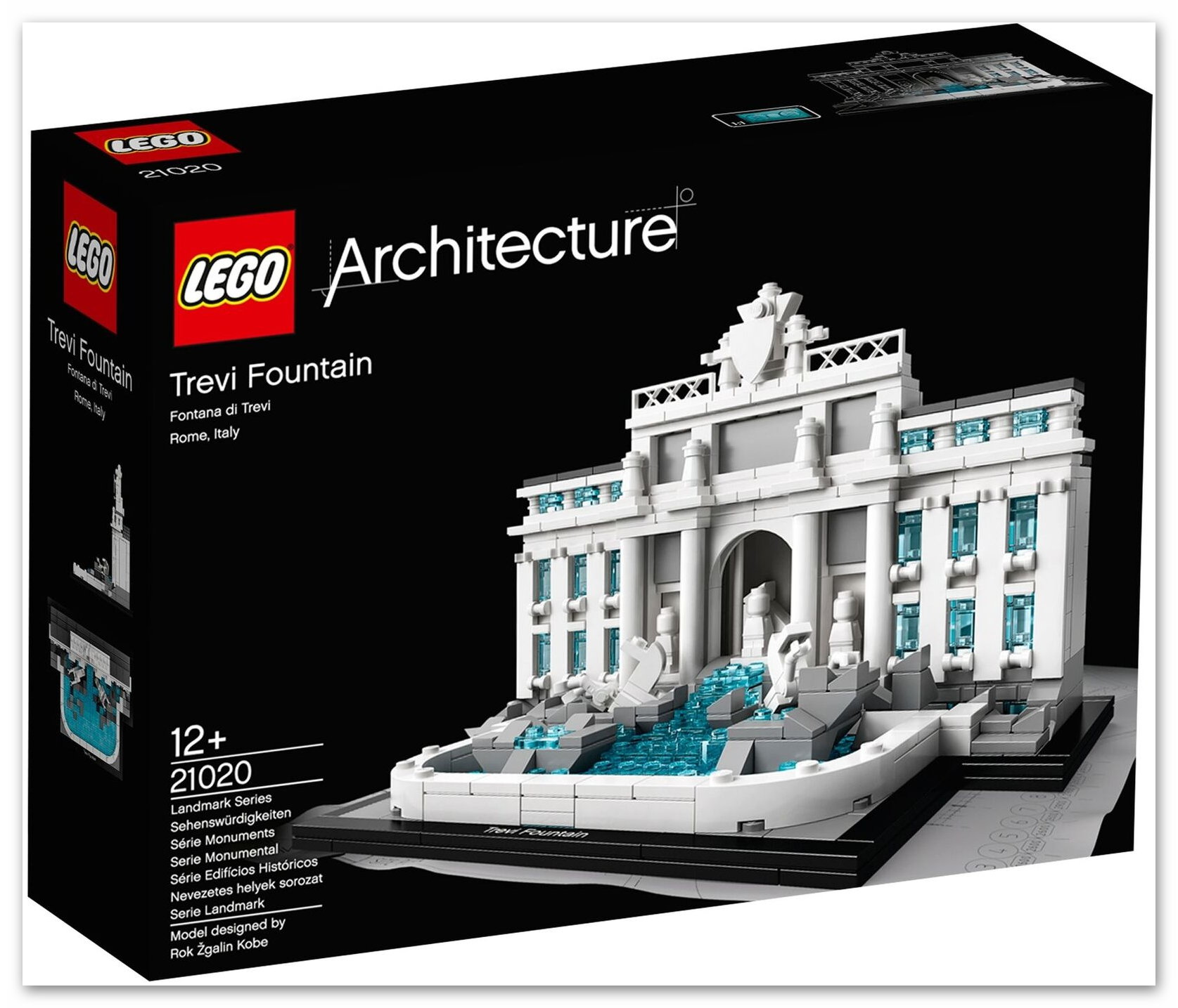 Resmi LEGO Set 21020 Trevi-Brunnen