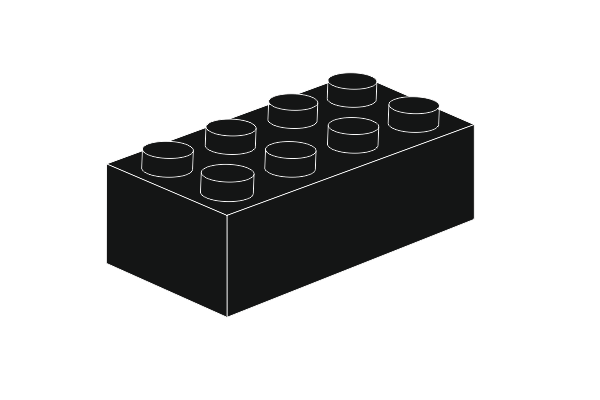 Obrázok výrobcu 2 x 4 - Black