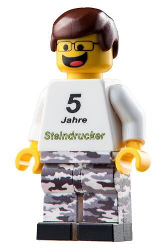 Picture of 5 Jahre Steindrucker Minifigur