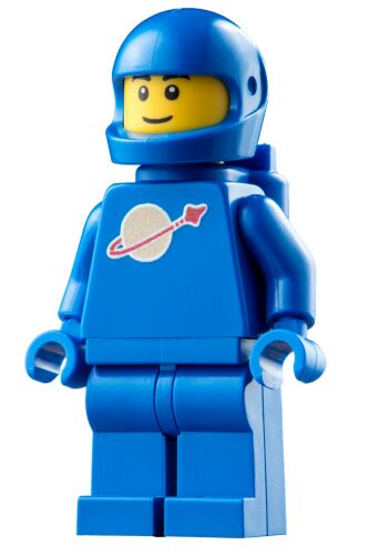 Resmi Space Figur blau