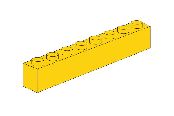 Obrázok výrobcu 1 x 8 - Yellow