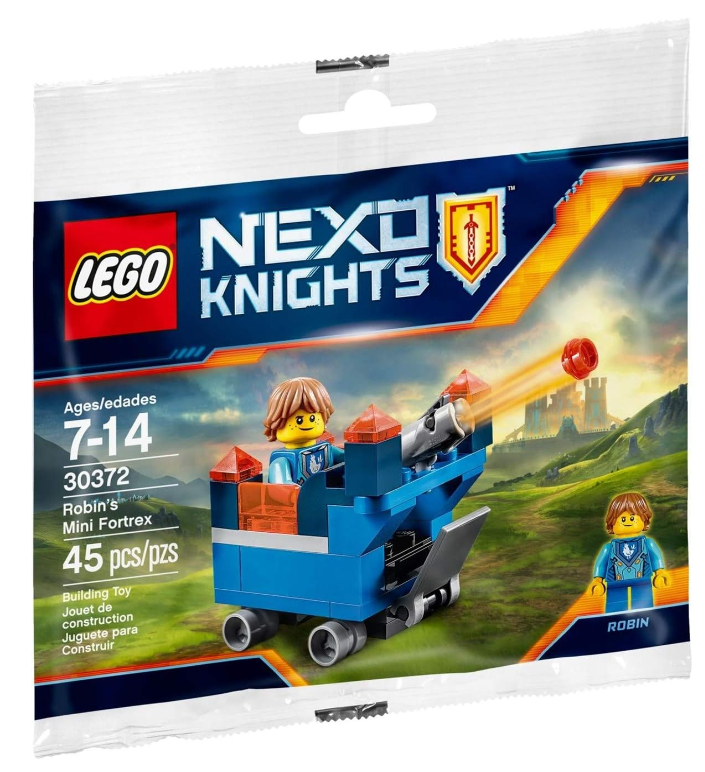 Resmi Lego Nexo Knights 30372 Robin s Mini Fortrex Polybag