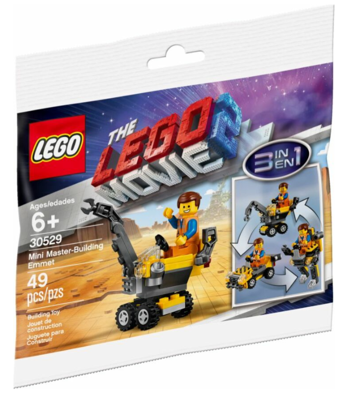 Gamintojo LEGO The Movie 2 - Mini-Baumeister 30529 Polybag nuotrauka