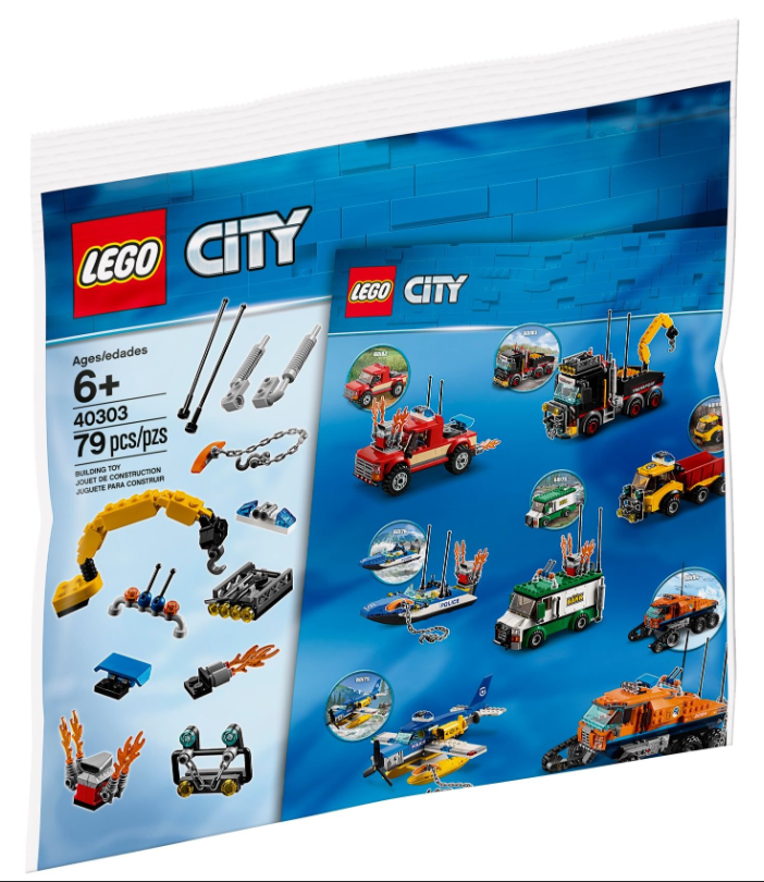 Resmi LEGO ® City 40303 My City Erweiterungsset Polybag