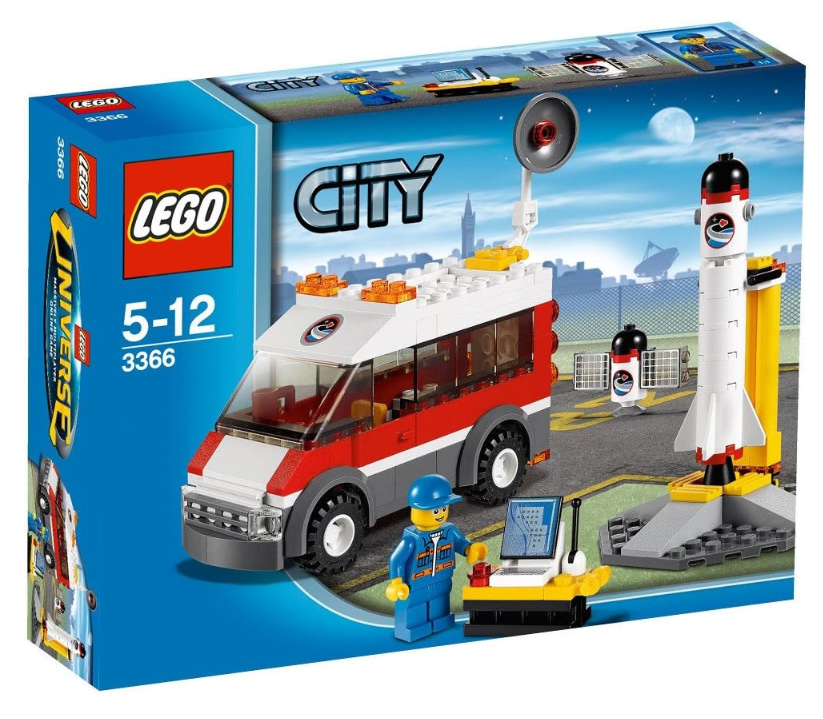 LEGO® City 3366 Satellitenstartrampe의 그림
