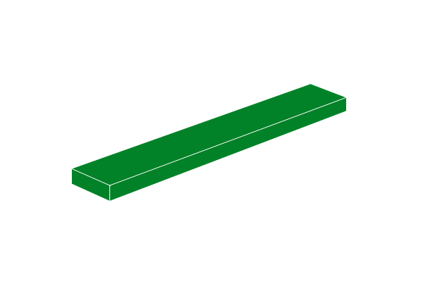 Picture of 1 x 6 - Fliese Green