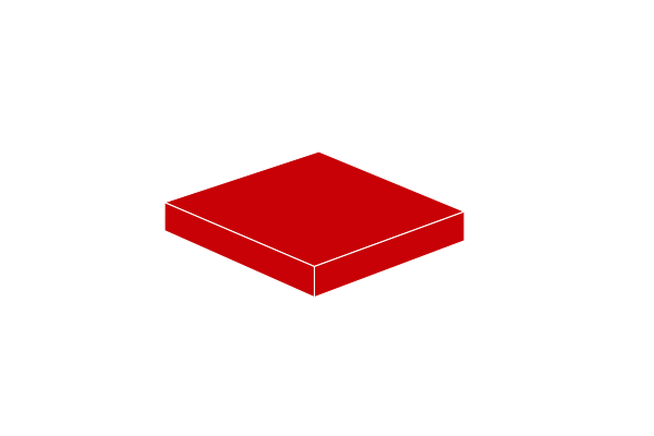 Slika za 2 x 2 - Fliese Red
