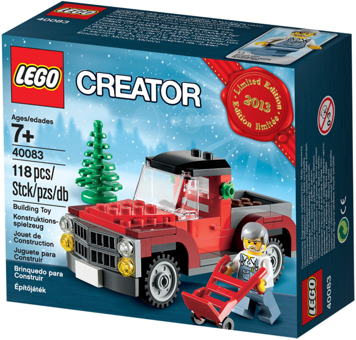 LEGO® 40083 Weihnachtsbaumtransporter की तस्वीर