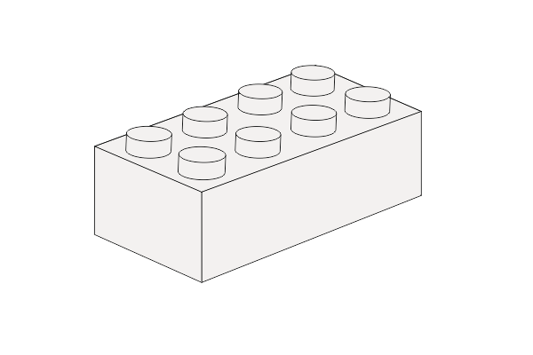 รูปภาพของ Lego Baustein Schlüsselanhänger
