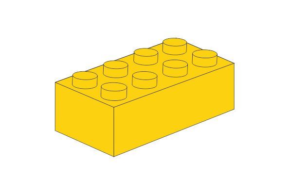 Immagine relativa a 2 x 4 - Gelb Schlüsselanhänger